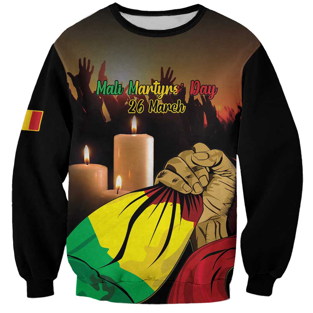 Personalised Mali Martyrs Day Sweatshirt 26 March