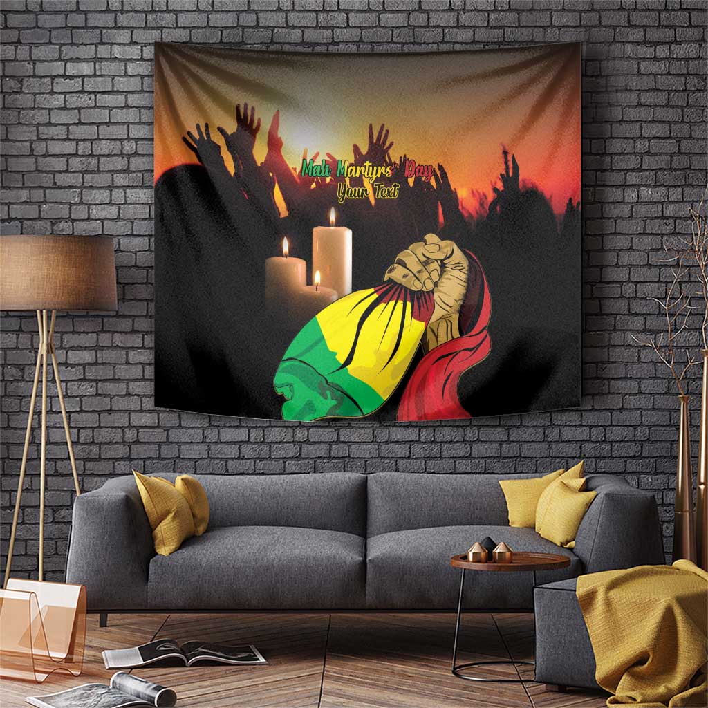 Personalised Mali Martyrs Day Tapestry 26 March