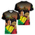 Personalised Mali Martyrs Day Women V-Neck T-Shirt 26 March