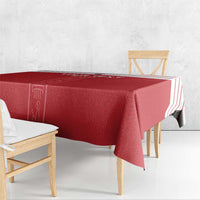 Custom Egypt Football Tablecloth Yalla Yalla Pharaohs - Red Ver