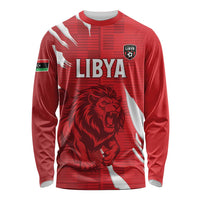 Custom Libya Football Long Sleeve Shirt Forza Libya