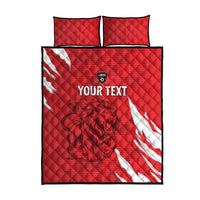 Custom Libya Football Quilt Bed Set Forza Libya
