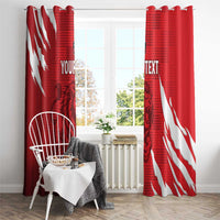 Custom Libya Football Window Curtain Forza Libya