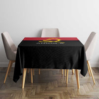 Angola Country Flag Tablecloth Virtus Unita Fortior