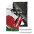 Custom Kenya Rugby Sevens Blanket African Pattern - Grunge Style