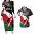 Custom Kenya Rugby Sevens Couples Matching Long Sleeve Bodycon Dress and Hawaiian Shirt African Pattern - Grunge Style - Wonder Print Shop