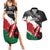 Custom Kenya Rugby Sevens Couples Matching Summer Maxi Dress and Hawaiian Shirt African Pattern - Grunge Style - Wonder Print Shop