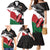 Custom Kenya Rugby Sevens Family Matching Mermaid Dress and Hawaiian Shirt African Pattern - Grunge Style - Wonder Print Shop