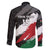 Custom Kenya Rugby Sevens Family Matching Puletasi and Hawaiian Shirt African Pattern - Grunge Style - Wonder Print Shop