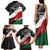 Custom Kenya Rugby Sevens Family Matching Tank Maxi Dress and Hawaiian Shirt African Pattern - Grunge Style - Wonder Print Shop