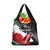 Custom Kenya Rugby Sevens Grocery Bag African Pattern - Grunge Style