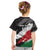 Custom Kenya Rugby Sevens Kid T Shirt African Pattern - Grunge Style - Wonder Print Shop