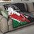 Custom Kenya Rugby Sevens Quilt African Pattern - Grunge Style - Wonder Print Shop