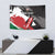 Custom Kenya Rugby Sevens Tapestry African Pattern - Grunge Style