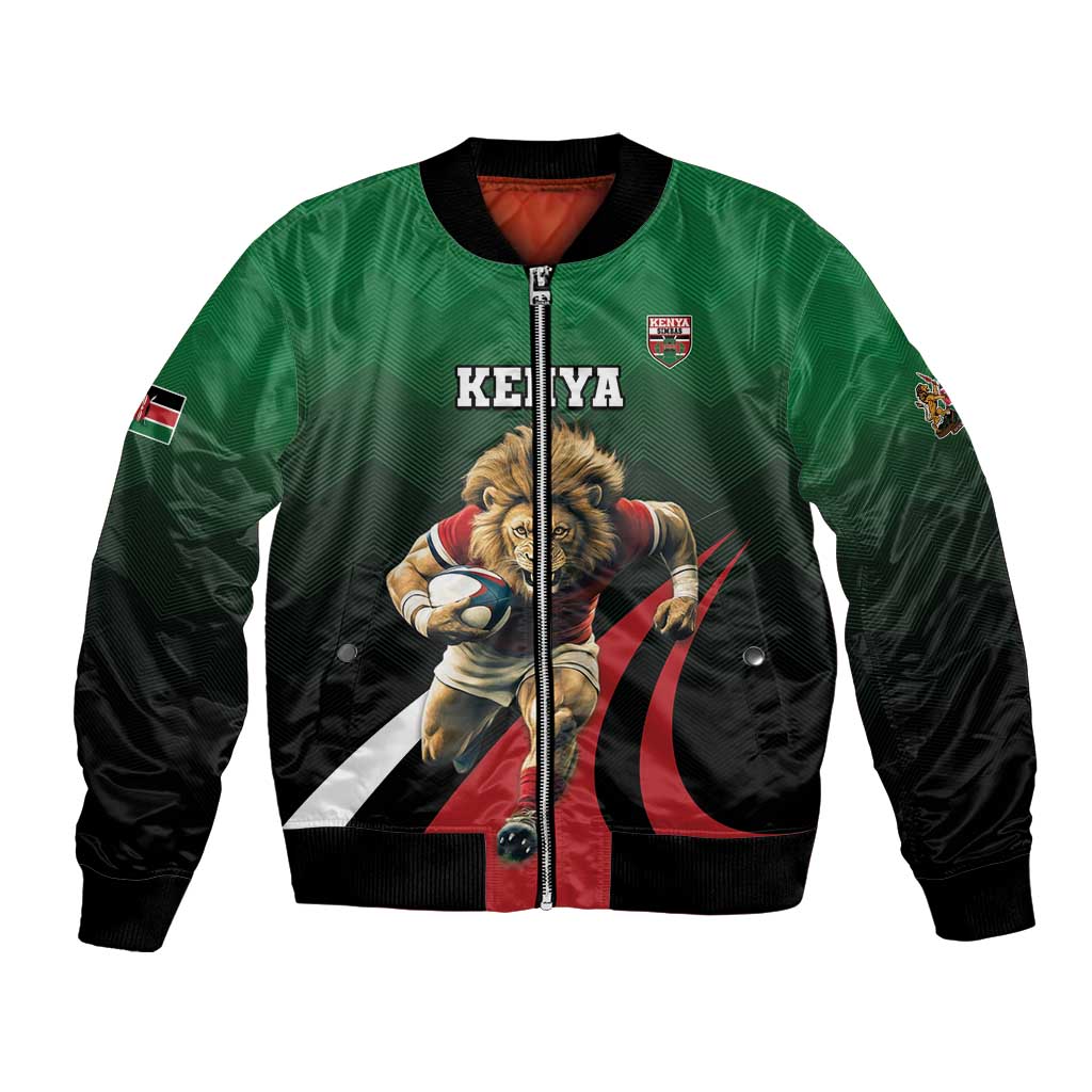 Kenya Rugby Custom Bomber Jacket Go Simbas