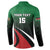 Kenya Rugby Custom Button Sweatshirt Go Simbas - Wonder Print Shop