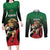 Kenya Rugby Custom Couples Matching Long Sleeve Bodycon Dress and Long Sleeve Button Shirt Go Simbas - Wonder Print Shop