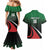 Kenya Rugby Custom Couples Matching Mermaid Dress and Hawaiian Shirt Go Simbas - Wonder Print Shop