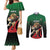 Kenya Rugby Custom Couples Matching Mermaid Dress and Long Sleeve Button Shirt Go Simbas