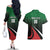 Kenya Rugby Custom Couples Matching Off The Shoulder Long Sleeve Dress and Hawaiian Shirt Go Simbas - Wonder Print Shop