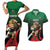 Kenya Rugby Custom Couples Matching Short Sleeve Bodycon Dress and Hawaiian Shirt Go Simbas - Wonder Print Shop