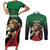 Kenya Rugby Custom Couples Matching Short Sleeve Bodycon Dress and Long Sleeve Button Shirt Go Simbas - Wonder Print Shop