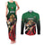 Kenya Rugby Custom Couples Matching Tank Maxi Dress and Long Sleeve Button Shirt Go Simbas - Wonder Print Shop