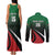 Kenya Rugby Custom Couples Matching Tank Maxi Dress and Long Sleeve Button Shirt Go Simbas - Wonder Print Shop