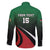 Kenya Rugby Custom Family Matching Long Sleeve Bodycon Dress and Hawaiian Shirt Go Simbas - Wonder Print Shop