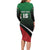 Kenya Rugby Custom Family Matching Long Sleeve Bodycon Dress and Hawaiian Shirt Go Simbas - Wonder Print Shop