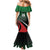 Kenya Rugby Custom Family Matching Mermaid Dress and Hawaiian Shirt Go Simbas - Wonder Print Shop