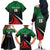 Kenya Rugby Custom Family Matching Off The Shoulder Long Sleeve Dress and Hawaiian Shirt Go Simbas - Wonder Print Shop