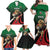 Kenya Rugby Custom Family Matching Off Shoulder Maxi Dress and Hawaiian Shirt Go Simbas - Wonder Print Shop