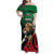 Kenya Rugby Custom Family Matching Off Shoulder Maxi Dress and Hawaiian Shirt Go Simbas - Wonder Print Shop