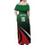 Kenya Rugby Custom Family Matching Off Shoulder Maxi Dress and Hawaiian Shirt Go Simbas - Wonder Print Shop