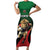 Kenya Rugby Custom Family Matching Short Sleeve Bodycon Dress and Hawaiian Shirt Go Simbas - Wonder Print Shop