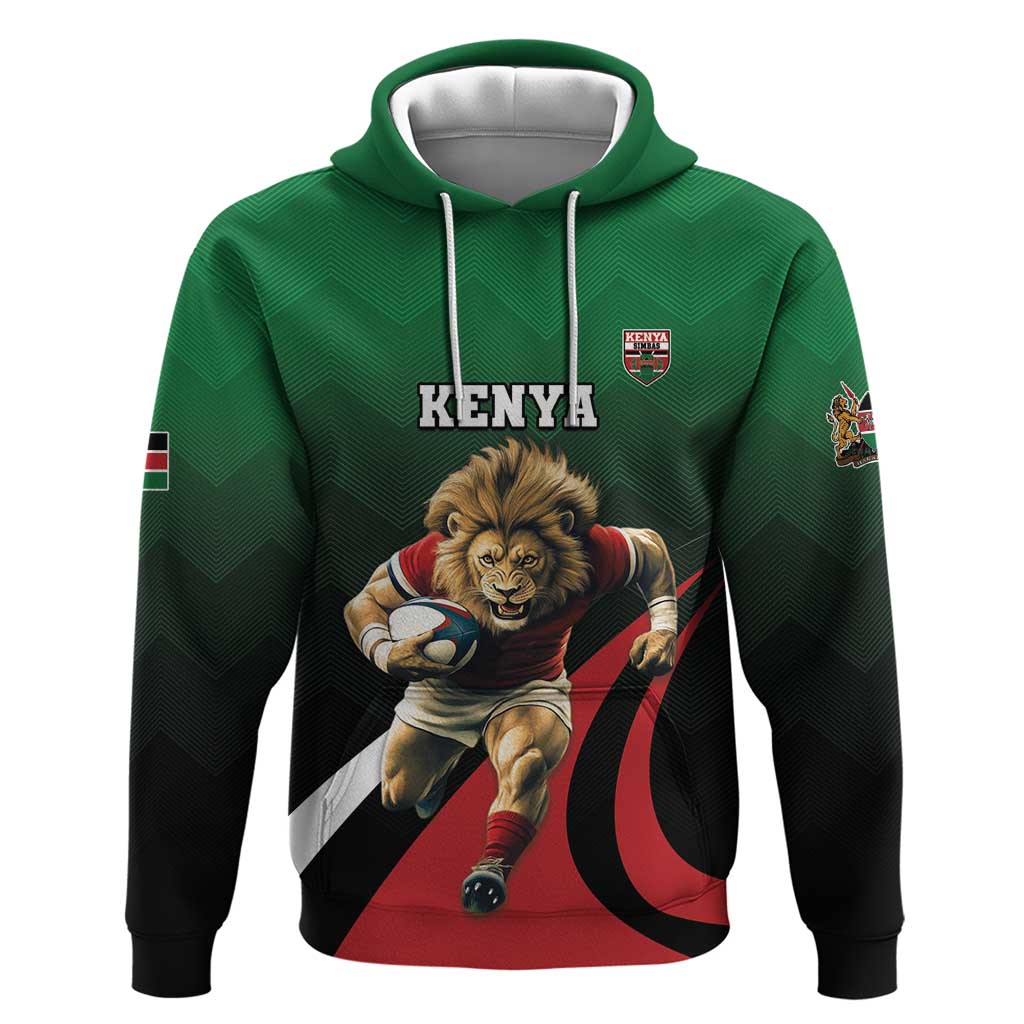 Kenya Rugby Custom Hoodie Go Simbas