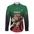 Kenya Rugby Custom Long Sleeve Button Shirt Go Simbas - Wonder Print Shop