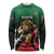 Kenya Rugby Custom Long Sleeve Shirt Go Simbas - Wonder Print Shop