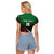 Kenya Rugby Custom Raglan Cropped T Shirt Go Simbas - Wonder Print Shop