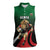 Kenya Rugby Custom Women Sleeveless Polo Shirt Go Simbas - Wonder Print Shop