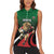 Kenya Rugby Custom Women Sleeveless Polo Shirt Go Simbas - Wonder Print Shop