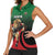 Kenya Rugby Custom Women Sleeveless Polo Shirt Go Simbas - Wonder Print Shop