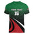 Kenya Rugby Custom Women V-Neck T-Shirt Go Simbas - Wonder Print Shop