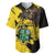 Ghana Eagle Baseball Jersey Coat Of Arms - Grunge Style