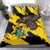 Ghana Eagle Bedding Set Coat Of Arms - Grunge Style