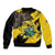 Ghana Eagle Bomber Jacket Coat Of Arms - Grunge Style