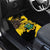 Ghana Eagle Car Mats Coat Of Arms - Grunge Style