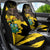 Ghana Eagle Car Seat Cover Coat Of Arms - Grunge Style