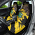 Ghana Eagle Car Seat Cover Coat Of Arms - Grunge Style